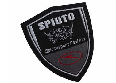 Leather Material Elegant Custom Clothing Patches With Hook And Loop