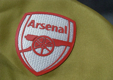 Tatami Material Clothing Brand Embossed Patch For Soccer Team
