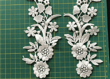 3D Flowers Embroidered Sew / Iron On Patch For Clothing Applique Diy Accessory