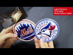 Προσαρμοσμένη ετικέτα μεταφοράς θερμότητας TPU 3d ελαστικές μπαλώσεις μαλακό ετικέτα TPU για ρούχα