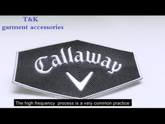 Προσαρμοσμένο 3D σπορ λογότυπο θερμικής μεταφοράς ετικέτες TPU για εξωτερικά ρούχα