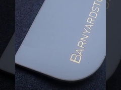 Προσαρμοσμένο δερμάτινο επίδεσμο Προσαρμοσμένο ανάγλυφο τζιν δερματικό επίδεσμο για ρούχα