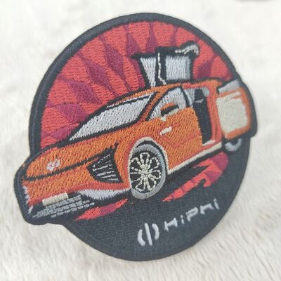 Wholesale 3D Embroidered Patches Sewing Badges Iron Heat Press Stickers for Clothing