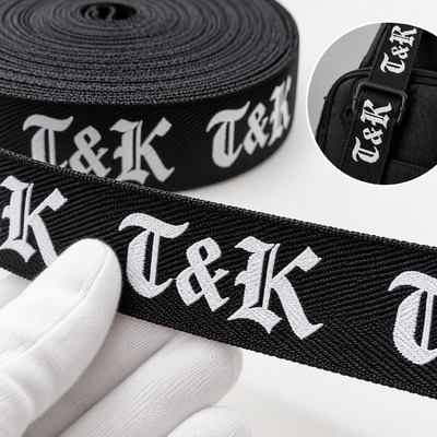 Eco-friendly Custom Diameter Durable Elastic Band and Webbing Tape for Sportswear and Clothing