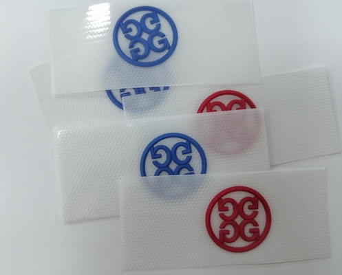 Washable τρισδιάστατες φορμαρισμένες ετικέτες ιματισμού μεταφοράς θερμότητας σιλικόνης για το ένδυμα