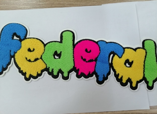 Washable μπάλωμα κεντητικής πετσετών, ετικέτες μεταφοράς θερμότητας για το ένδυμα