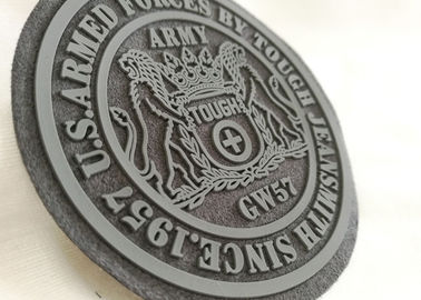 λαστιχένιο μπάλωμα PVC αστυνομίας ετικετών ονόματος πάχους 2mm, τρισδιάστατα λαστιχένια μπαλώματα συνήθειας