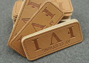 Ανθεκτικά μπαλώματα δέρματος μπαλωμάτων ιματισμού συνήθειας για το λογότυπο τζιν εκτυπώσιμο