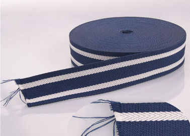 Eco - φιλική Jacquard ελαστική Webbing πολυεστέρα ζωνών ταινία για τις αποσκευές