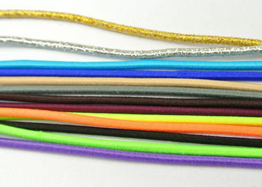 Χρωματισμένη Beading σειράς σκοινιού 3mm ελαστική ελαστική υψηλή αντοχή νημάτων