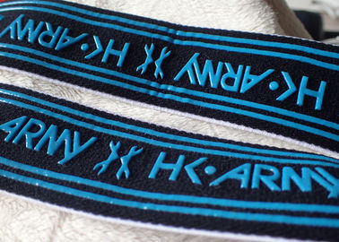 Ζωηρόχρωμη λαστιχένια αντιολισθητική Webbing σιλικόνης ταινία για τα σακάκια/τα εσώρουχα