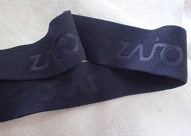 Jacquard 25mm ελαστική ταινία με την αποτύπωση σε ανάγλυφο του λογότυπου για την υπαίθρια ένδυση
