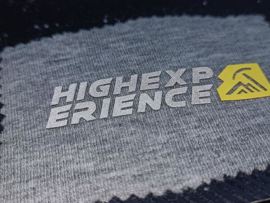 Ετικέτα OEKOTEX Πλέσιμα Πακέτα Προσαρμοσμένα Ρεφλεκτικά Ασημένια Σιλικόνιο Σήματα