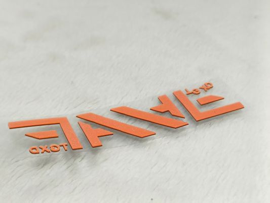 OEM Σιδηρά Σιλικόνη 3D Ετικέτες Μεταφοράς Θέρμανσης Εμπλήσεων