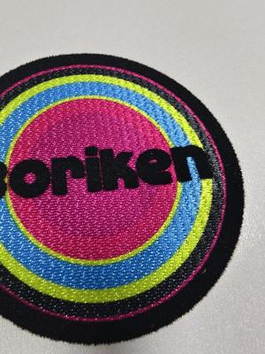 Προσαρμοσμένο θερμικό μπουκάλι με το λογότυπο Flocking Patch Iron On Heat Transfer