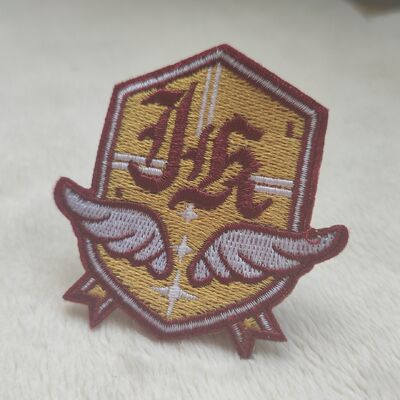 Wholesale 3D Embroidered Patches Sewing Badges Iron Heat Press Stickers for Clothing