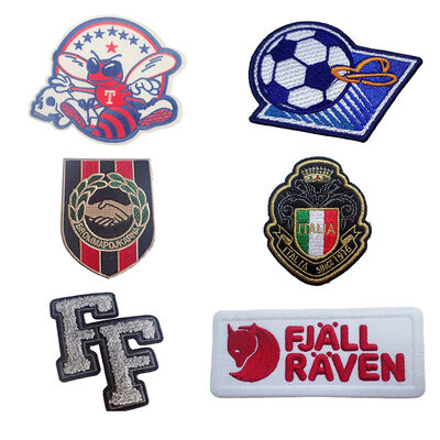 Manufacturer Customized High Classical Patches Embroidery Customized Clothing Label for Garment Use