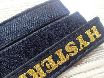 Προσαρμοσμένη υφαμένη Webbing ταινία Velcro πολυεστέρα μόδας για την ετικέτα ενδυμάτων ή τσαντών
