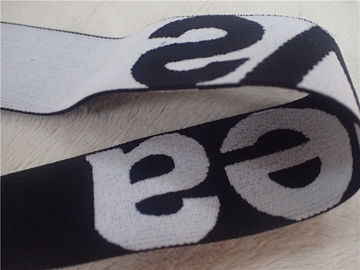 Μόδα 4CM διπλή Jacquard χρώματος ελαστική ταινία για το φωτεινό χρώμα φουστών