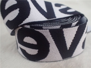 Μόδα 4CM διπλή Jacquard χρώματος ελαστική ταινία για το φωτεινό χρώμα φουστών