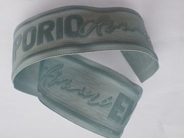 Υφαμένη μη κορδέλλα ελαστική ταινία Spandex εκτύπωσης οθόνης πυριτίου + υλικό πυριτίου