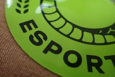 Εξατομικευμένες κομψές ετικέτες μεταφοράς θερμότητας για προσαρμοσμένο το ενδύματα μέγεθος