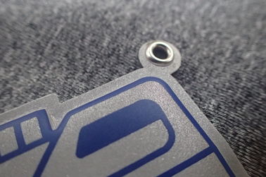 Αποτυπωμένο σε ανάγλυφο TUP Keychain λογότυπων συνήθειας εκτύπωσης προωθητικό μπρελόκ δώρων TPU αερίου μορφή