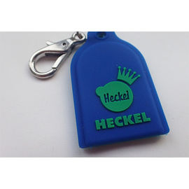 Η ετικέττα Keychain σκυλιών σιλικόνης προσωποποίησε το προωθητικό λογότυπο Debossed δώρων μη - τοξική ουσία
