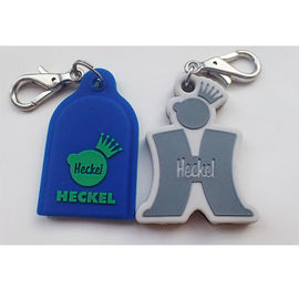 Η ετικέττα Keychain σκυλιών σιλικόνης προσωποποίησε το προωθητικό λογότυπο Debossed δώρων μη - τοξική ουσία