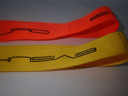 Επαγγελματική προσαρμοσμένη Webbing ενδυμάτων σιλικόνη εκτύπωσης οθόνης