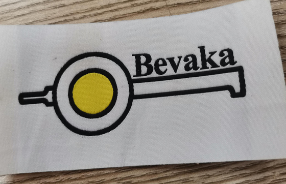 Selvage ετικετών ενδυμάτων μπλουζών Washable υφαμένη τακτοποίηση για το ένδυμα