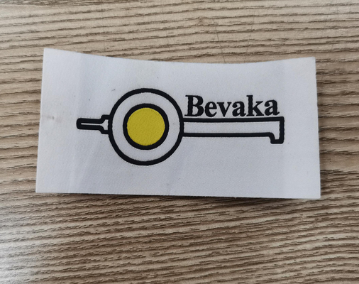 Selvage ετικετών ενδυμάτων μπλουζών Washable υφαμένη τακτοποίηση για το ένδυμα