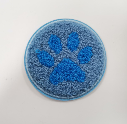 Washable ετικέτες μεταφοράς θερμότητας μπαλωμάτων κεντητικής πετσετών για το ένδυμα