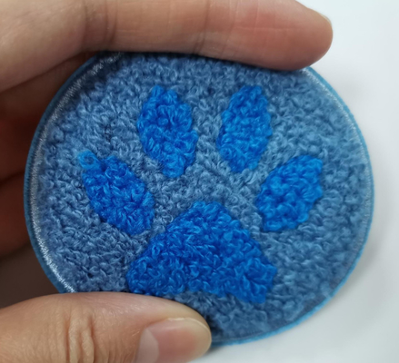 Washable ετικέτες μεταφοράς θερμότητας μπαλωμάτων κεντητικής πετσετών για το ένδυμα
