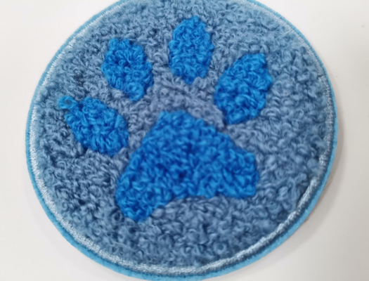 Washable ετικέτες μεταφοράς θερμότητας μπαλωμάτων κεντητικής πετσετών για το ένδυμα