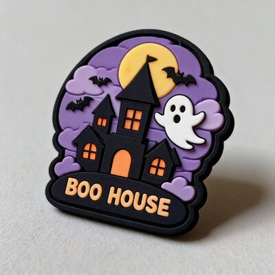 Ανθεκτικό Custom Clothing Patches με 3D σιλικόνη και πλήρως κεντημένα υλικά υφάσματος εξατομικευμένα χρώματα και λογότυπα για ρούχα και αξεσουάρ