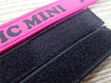 Προσαρμοσμένη υφαμένη Webbing ταινία Velcro πολυεστέρα μόδας για την ετικέτα ενδυμάτων ή τσαντών