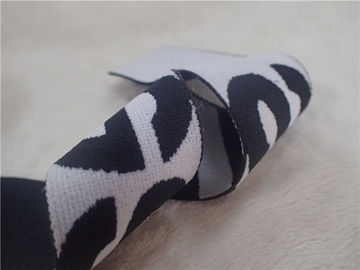 Μόδα 4CM διπλή Jacquard χρώματος ελαστική ταινία για το φωτεινό χρώμα φουστών