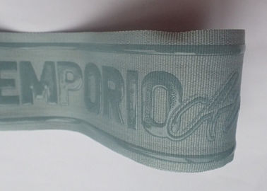 Υφαμένη μη κορδέλλα ελαστική ταινία Spandex εκτύπωσης οθόνης πυριτίου + υλικό πυριτίου