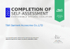 ΚΙΝΑ T&amp;K Garment Accessories Co.,Ltd Πιστοποιήσεις